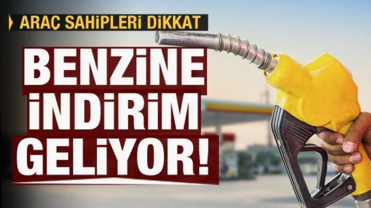 Araç sahipleri dikkat: Benzine bu gece indirim geliyor