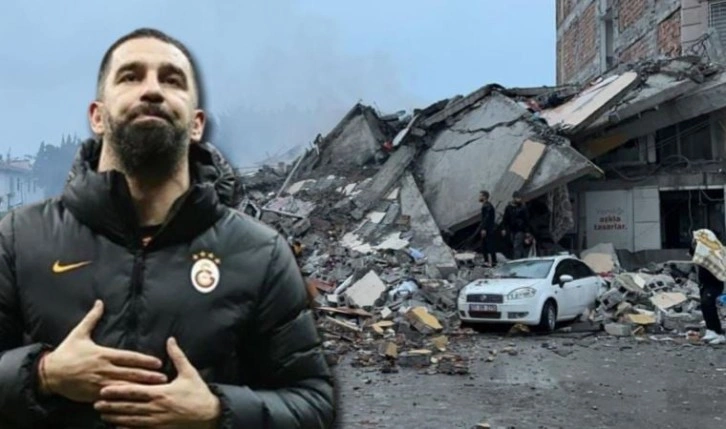 Arda Turan'dan depremzedeler için yardım çağrısı