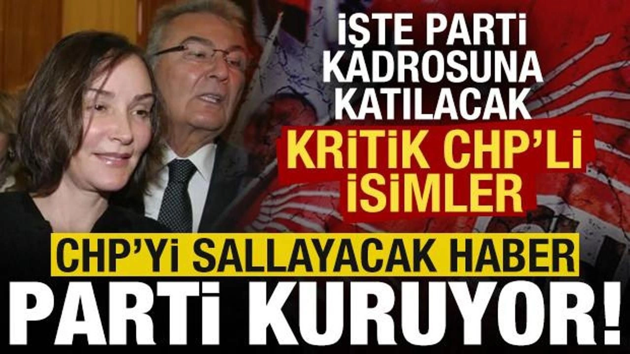 Aslı Baykal, yeni parti kuruyor! İşte parti kadrosuna katılacak kritik CHP'li isimler...