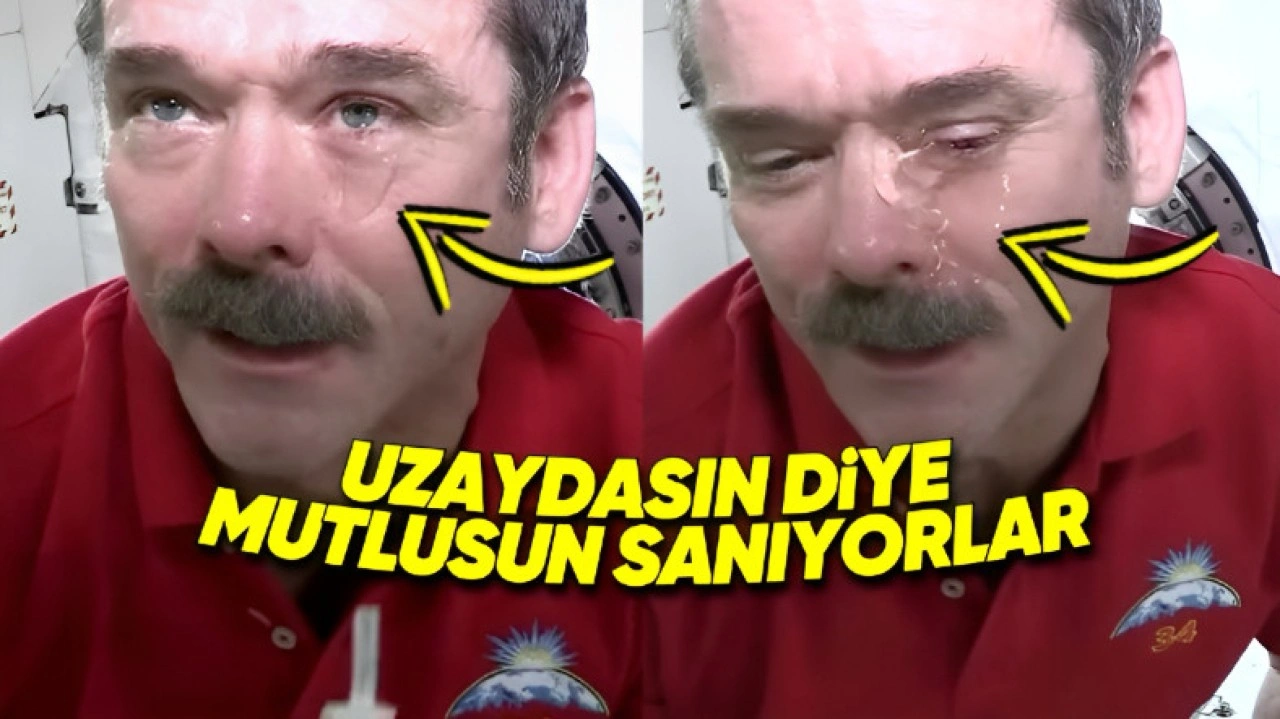 Astronotların Göz Yaşları Nasıl Akıyor? [VIDEO]