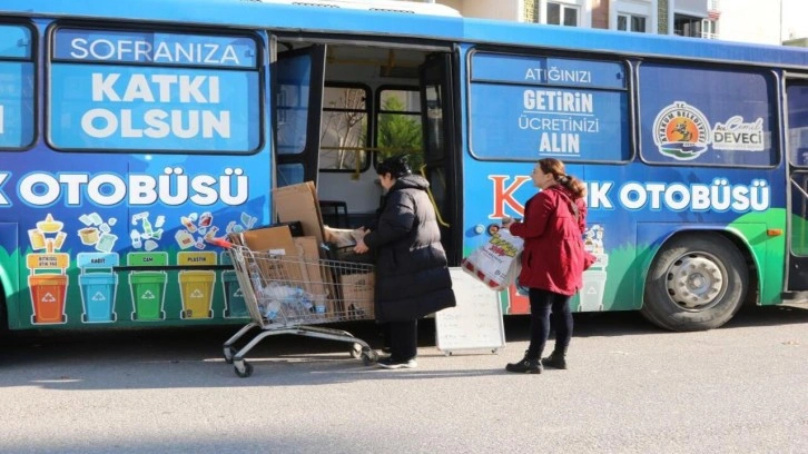 Atakum’da atıklar geri dönüşüme kazandırılıyor