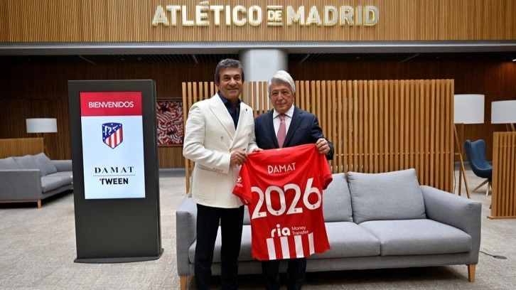 Atletico Madrid'i 2026'ya kadar Damat Tween giydirecek