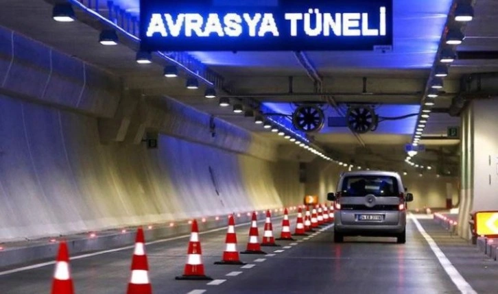 Avrasya Tüneli bakım nedeniyle bu gece 5 saat süreyle trafiğe kapatılacak