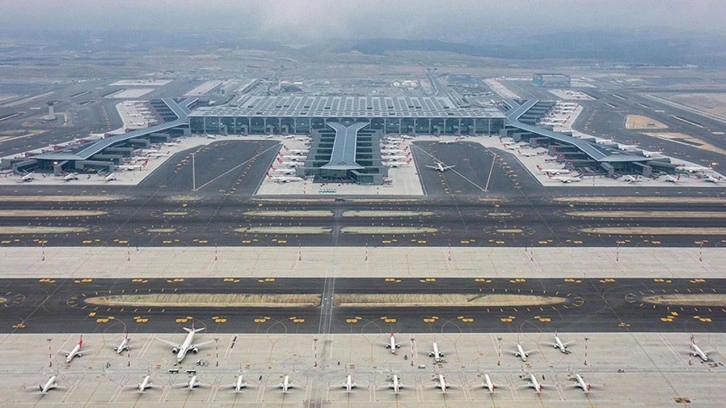 Avrupa'da geçen hafta en yoğun hava trafik hacmi İstabul Havalimanı'nda gerçekleşti