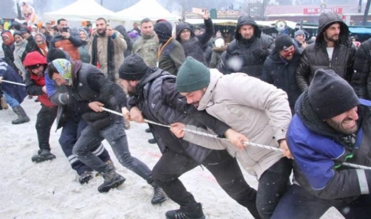 Ayder’de renkli kar festivali