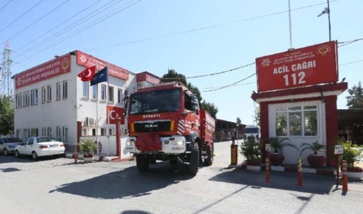 Aydın Büyükşehir Belediyesi İtfaiyesi, Marmaris’e gidiyor