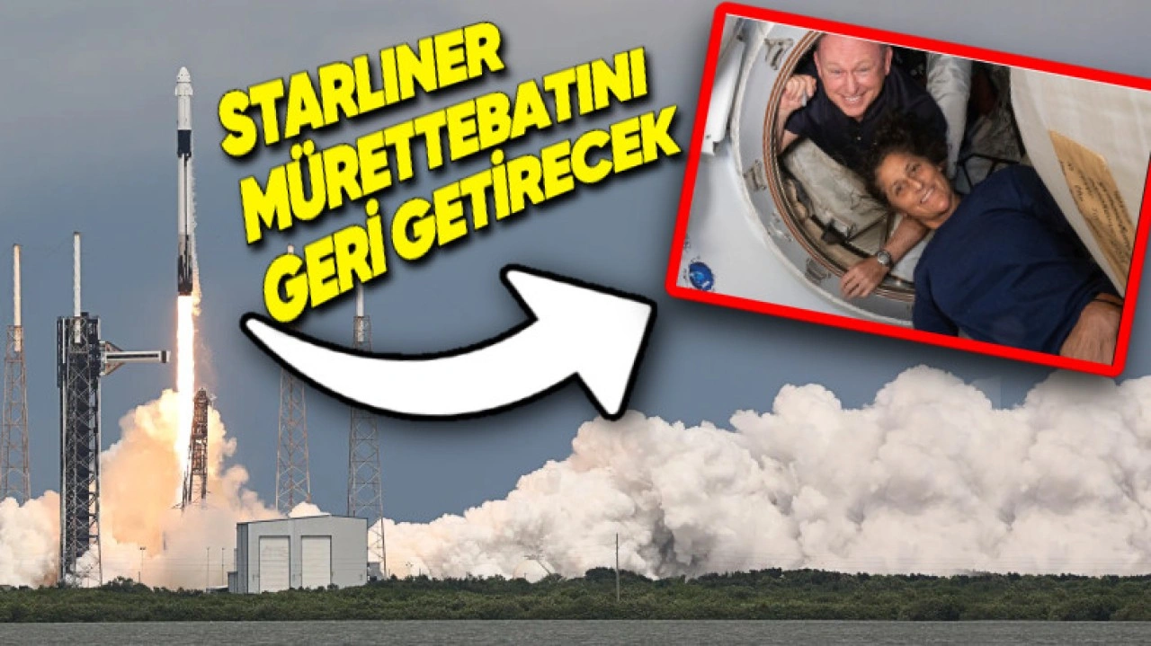 Aylardır ISS'te Mahsur Kalanları Kurtaracak Crew-9 Görevi Başladı