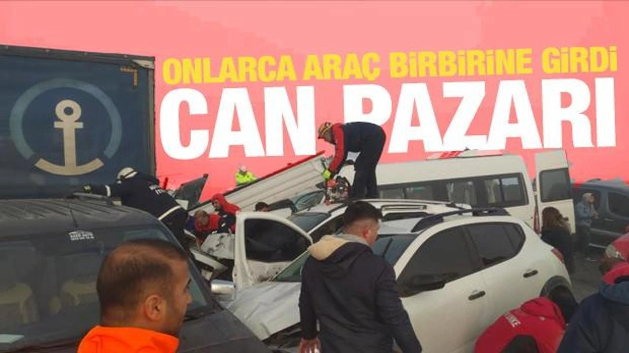 Aynı yerde kahreden iki zincirleme kaza: Ölü ve yaralılar var