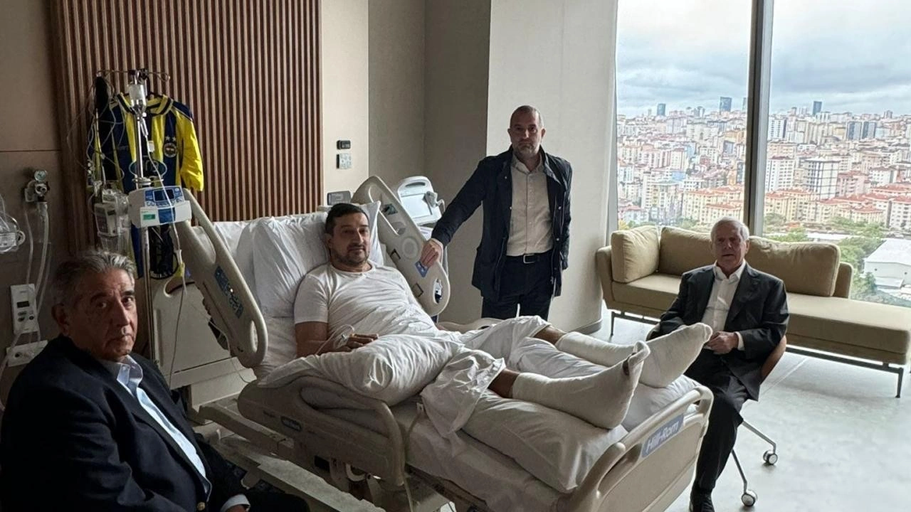 Aziz Yıldırım'dan silahlı saldırıya uğrayan Serhat Akın'a ziyaret