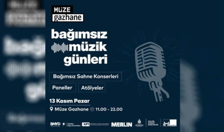 Bağımsız müzik için Gazhane'de festival