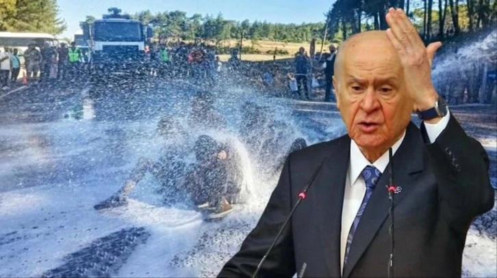 Bahçeli, Akbelen'deki eylemcilere verdi veriştirdi: Her alçaklığa teşebbüs ettikleri açıktır