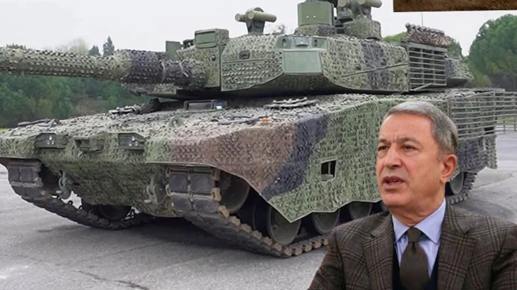 Bakan Hulusi Akar duyurdu! İlk Altay tankı pazar günü teslim edilecek