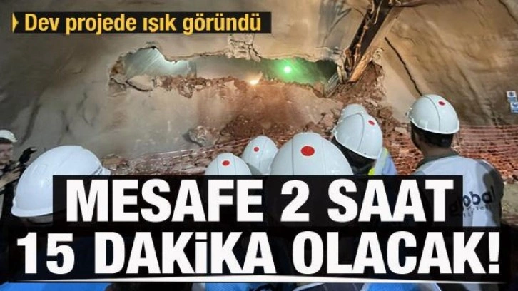 Bakan Karaismailoğlu duyurdu: Mesafe 2 saat 15 dakika olacak