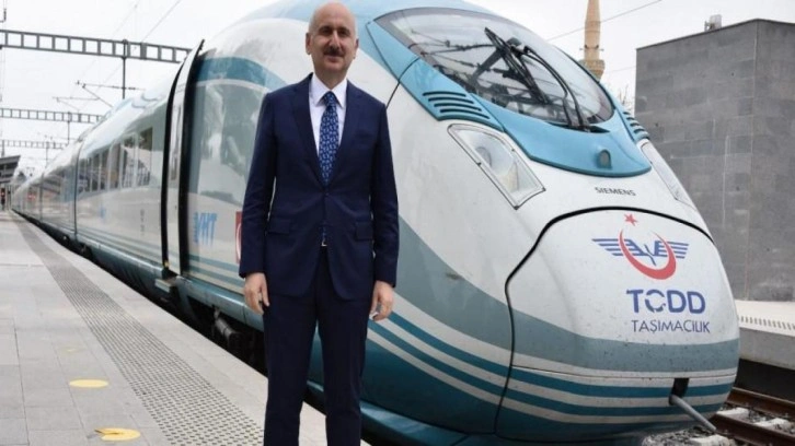 Bakan Karaismailoğlu: Hızlı tren seferlerini 44’ten 56’ya çıkarıyoruz