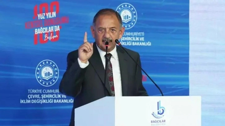 Bakan Özhaseki: Kentsel dönüşüme mani olanları bertaraf etmeye çalışıyoruz