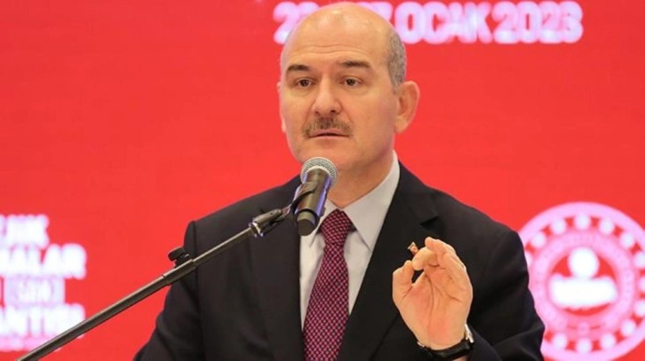 Bakan Soylu tartışma yaratan talimatını tekrarladı: Ayaklarını kırın