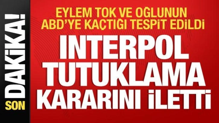 Bakan Tunç açıkladı: Eylem Tok ve oğlunun ABD'ye gittikleri tespit edildi