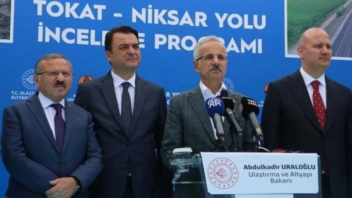 Bakan Uraloğlu: Tokat-Niksar yolu bittiğinde 550 milyon liralık tasarruf sağlayacağız