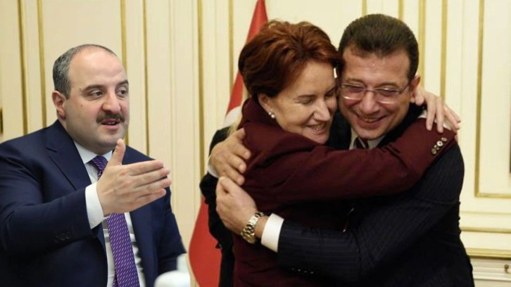 Bakan Varank'tan Akşener ve İmamoğlu’na 'sarılma' tepkisi: Neredeyse göbek atacak