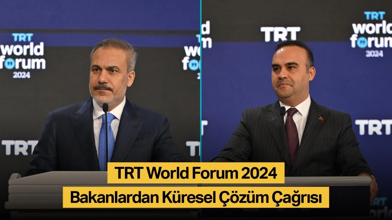 Bakanlardan Küresel Çözüm Çağrısı: TRT World Forum’da Krizlere Yol Haritası Çiziliyor