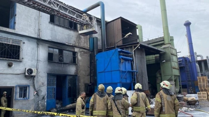 Başakşehir'de iş yerinde doğalgaz patlaması