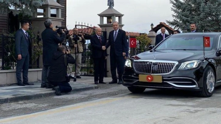 Başkan Erdoğan, Devlet Bahçeli ile görüşüyor