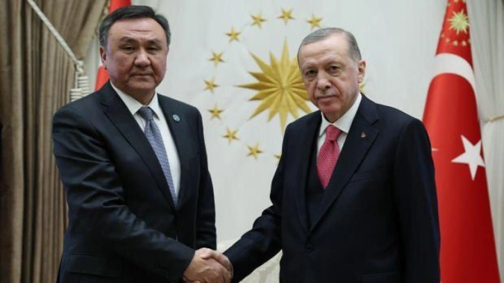 Cumhurbaşkanı Erdoğan, Ömüraliyev ile görüştü