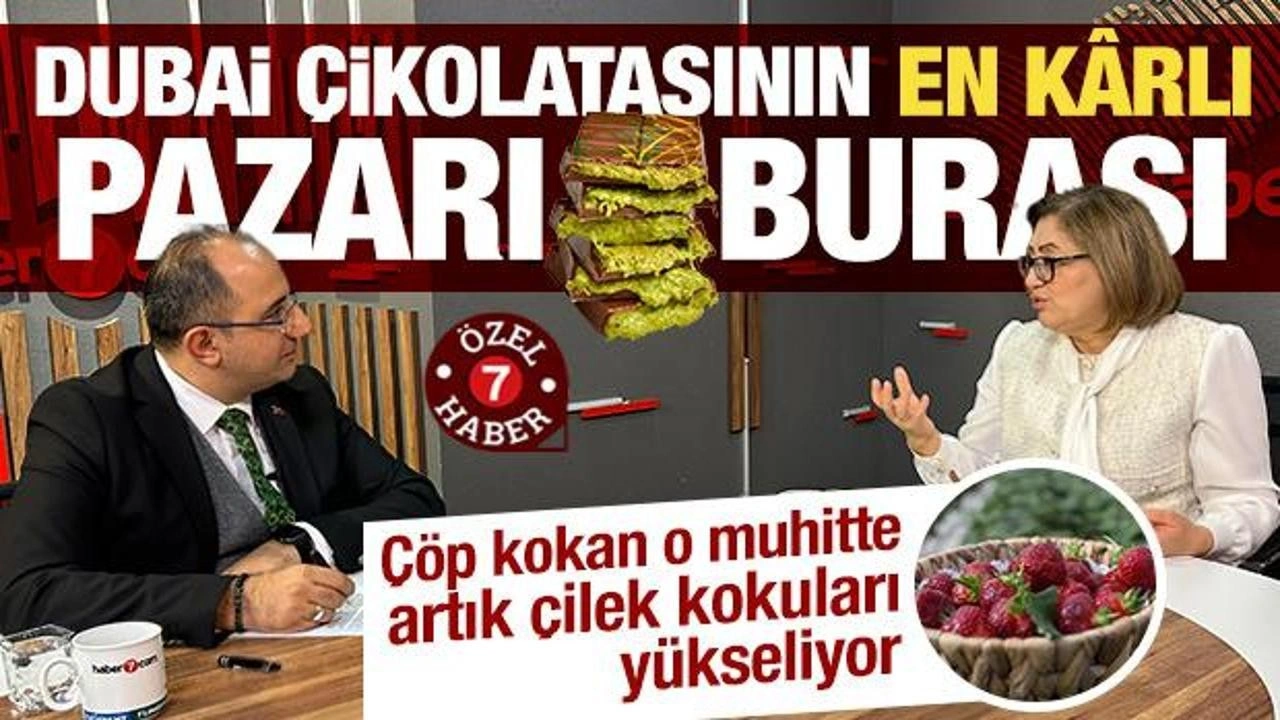 Başkan Fatma Şahin Haber7'ye açıkladı: Gaziantep bu potansiyeli kullanmayı başardı