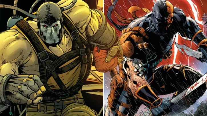 Batman'in Düşmanları Bane ile Deathstroke'un Filmi Geliyor