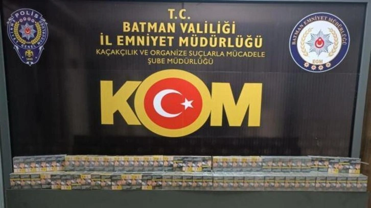 Batman'da kaçakçılık operasyonlarında 7 zanlı yakalandı