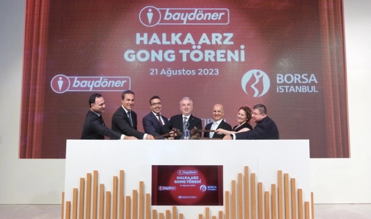 Baydöner, Borsa İstanbul’da işlem görmeye başladı