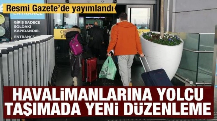 Belediyeler havalimanlarına sadece toplu taşıma hizmeti verebilecek