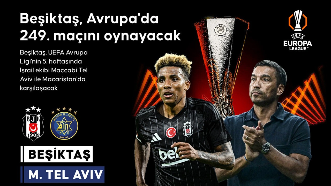 Beşiktaş-Maccabi Tel Aviv maçı saat kaçta, hangi kanalda? Muhtemel 11'ler...