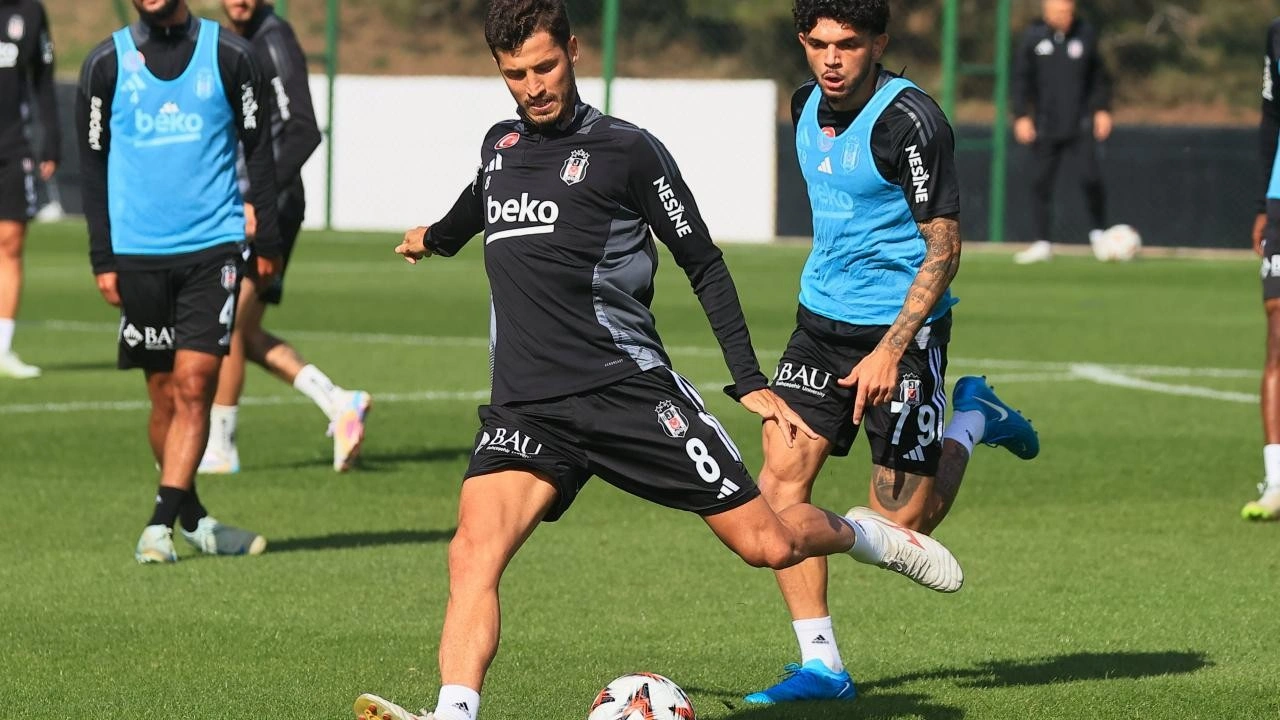 Beşiktaş, Olimpik Lyon maçı hazırlıklarını tamamladı