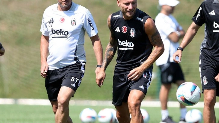 Beşiktaş’ta Immobile ve Semih Kılıçsoy takımla çalıştı