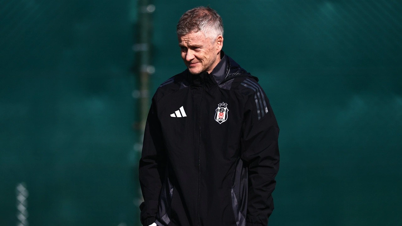 Beşiktaş'ta teknik direktör Ole Gunnar Solskjaer, ilk idmanına çıktı