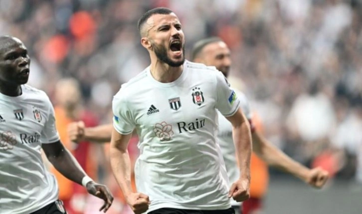 Beşiktaşlı futbolcu Romain Saiss derbide ilkleri yaşadı