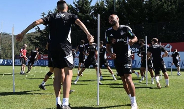 Beşiktaş’ta Tayfur Bingöl ile Redmond ilk antrenmanlarına çıktı