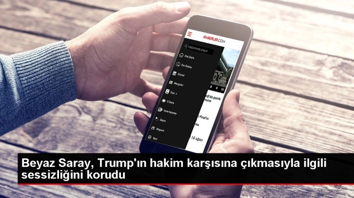 Beyaz Saray, Trump'ın hakim karşısına çıkmasıyla ilgili sessizliğini korudu