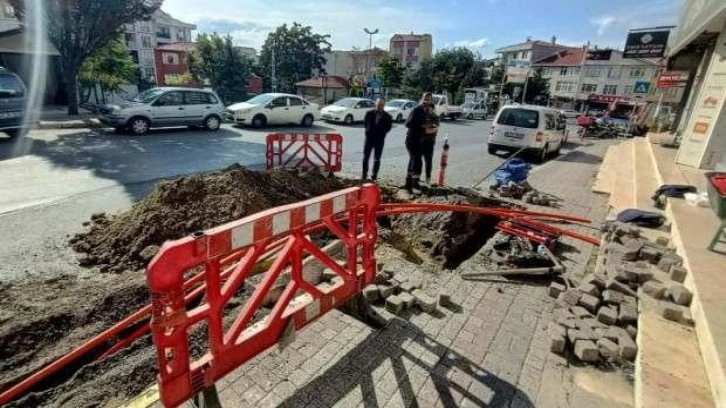 Beylikdüzü’nde yeraltı kablosunda patlama