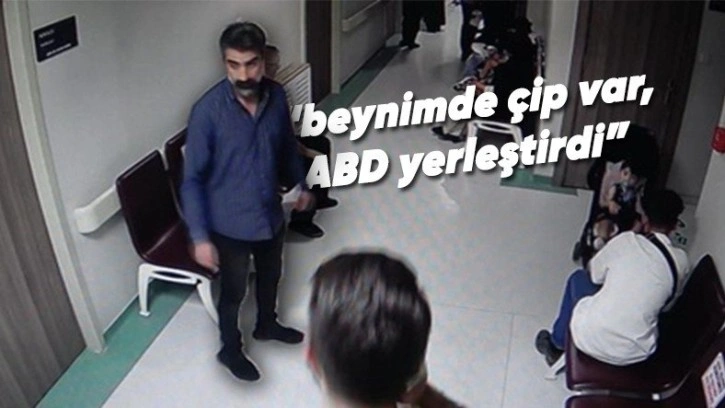 Beyninde Çip Olduğunu Söyleyen Hasta, Doktoru Tehdit Etti