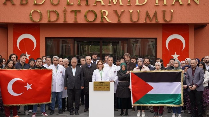 Bezmialem Vakıf Üniversitesi'nden İsrail'e kınama: En ağır savaş suçu!