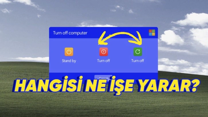 Bilgisayarı Yeniden Başlatmakla Kapatmak Arasındaki Fark Ne?