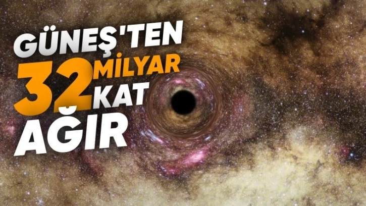 Bilinen En 'Ağır' Kara Deliklerden Biri Keşfedildi