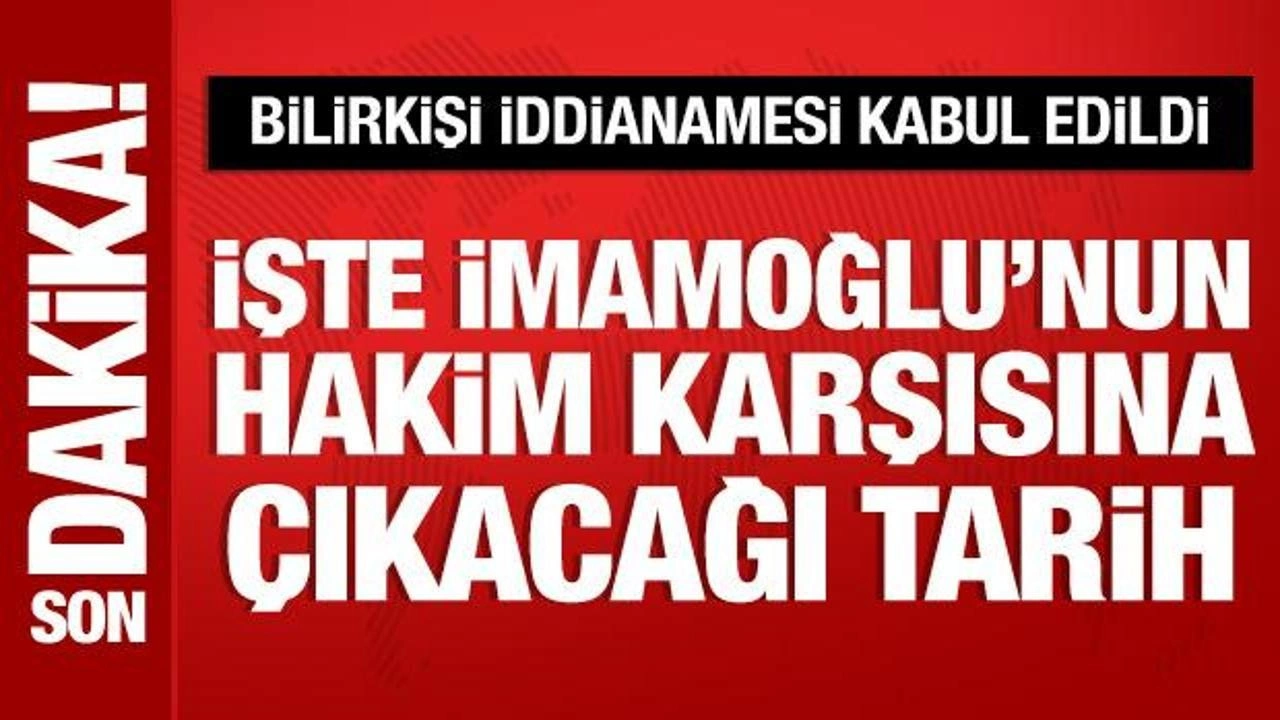 Bilirkişi soruşturması: Ekrem İmamoğlu'nun hakim karşısına çıkacağı tarih belli oldu