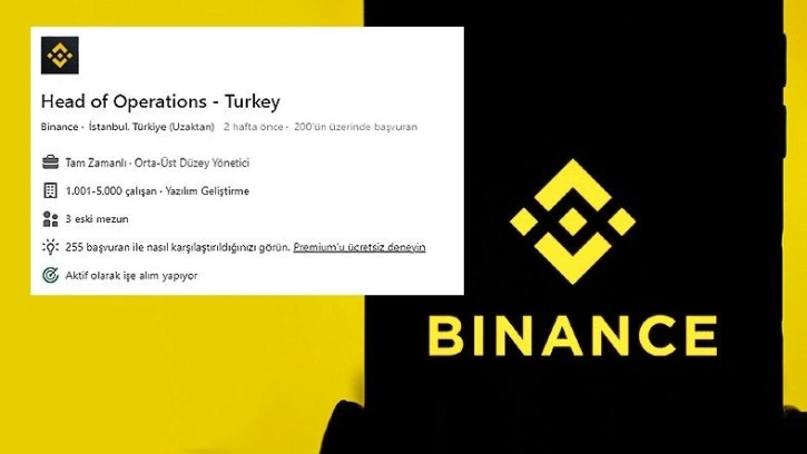 Binance, Türkiye’de İşe Alımlara Başladı