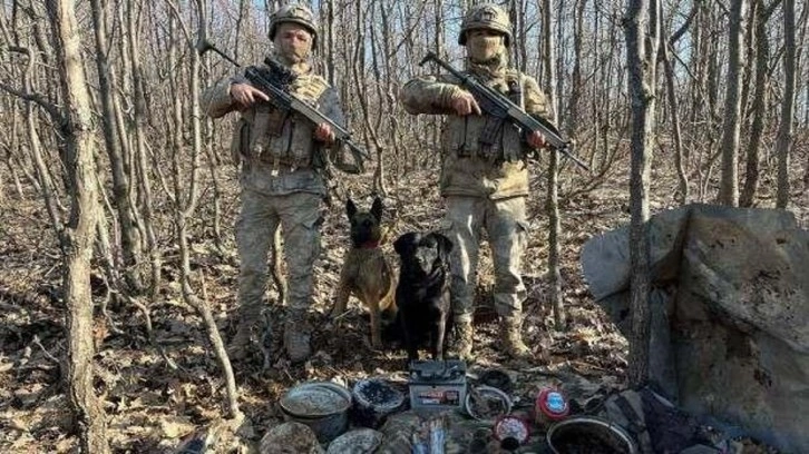 Bingöl'de terör örgütü PKK/KCK'ya ait roketatar ele geçirildi