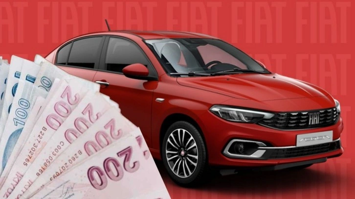 Bir gecede dev zam: Fiat Egea 1 milyon TL'yi aştı!