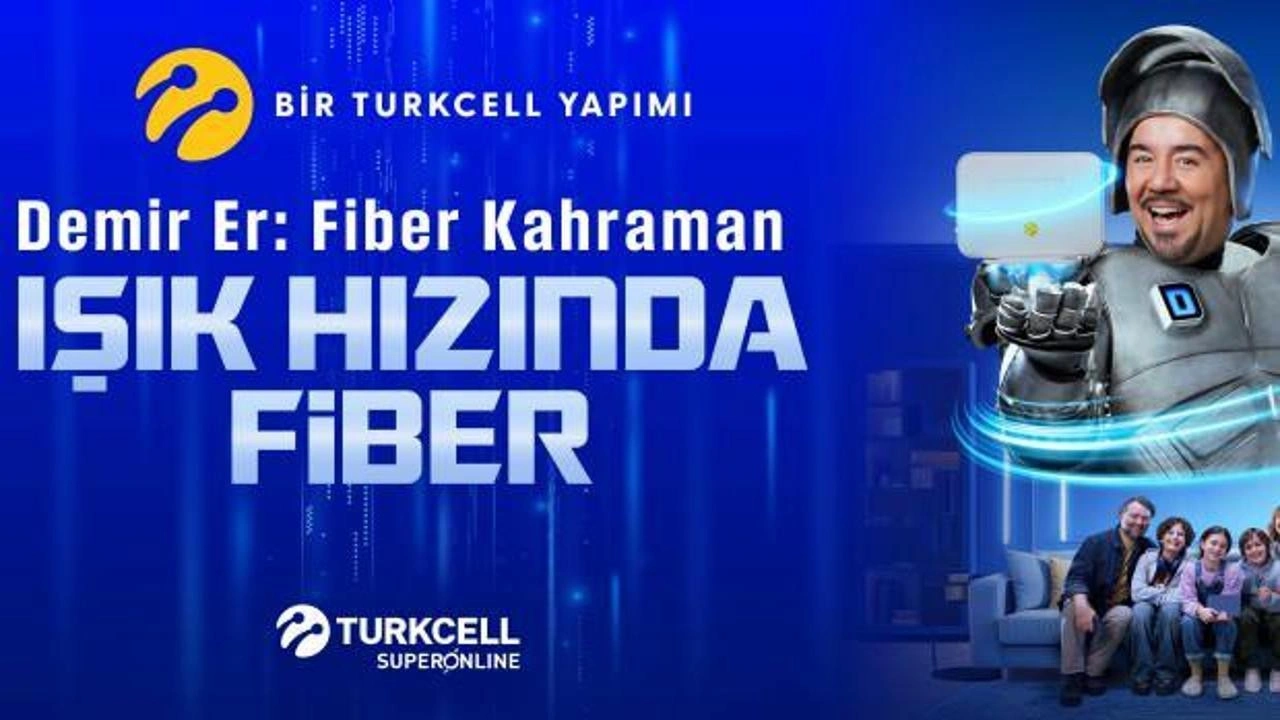 Bir Turkcell Yapımı reklam serisinin ikinci filminde Ata Demirer fiber kahraman rolünde!