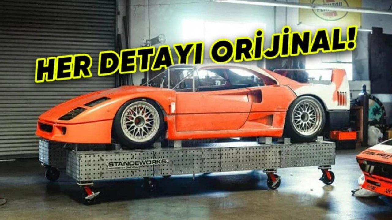 Bir YouTuber, Kendi Ferrari F40'ını Yapmaya Başladı